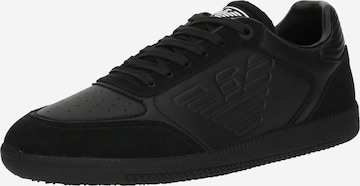 juoda EA7 Emporio Armani Sportbačiai be auliuko 'NEW HERITAGE EAGLE': priekis