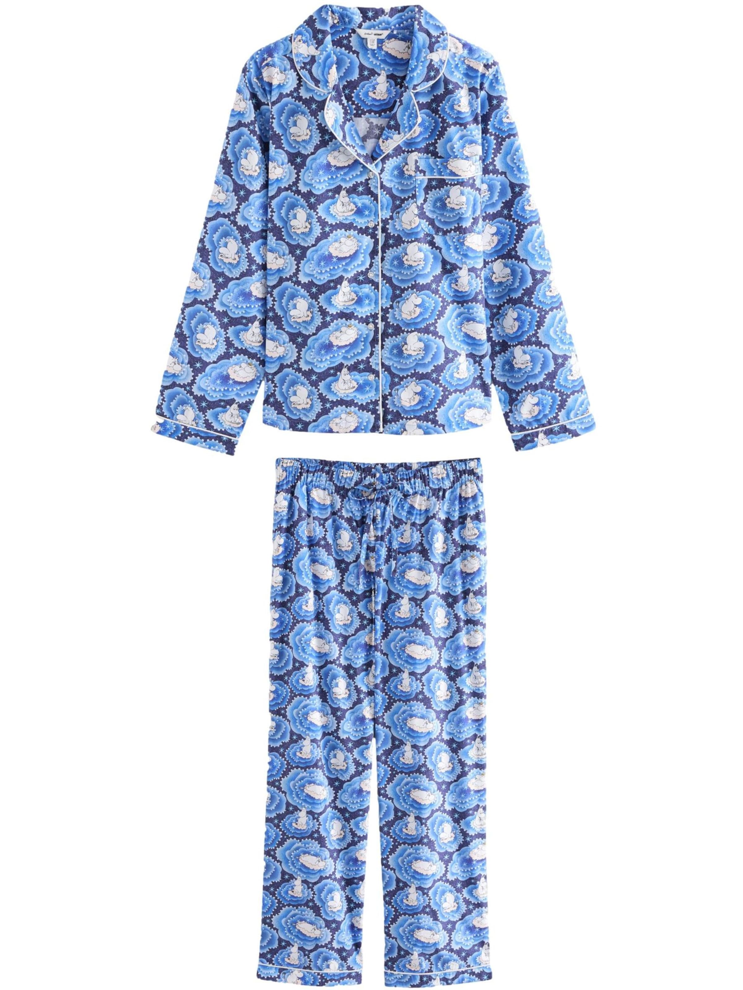 Cath Kidston Pyjamas 'Moomins' i blå: forside