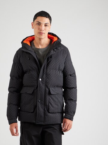 Veste d’hiver 'Rambla' INDICODE JEANS en noir : devant