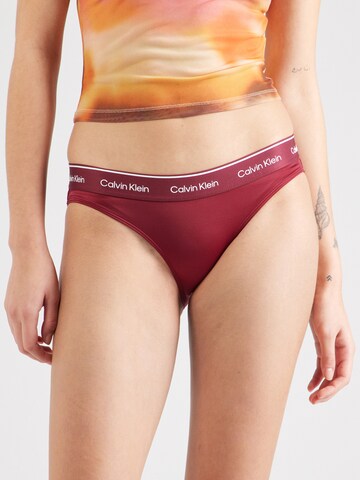 Calvin Klein Swimwear Bikinihose (GRS) in Lila: Vorderseite