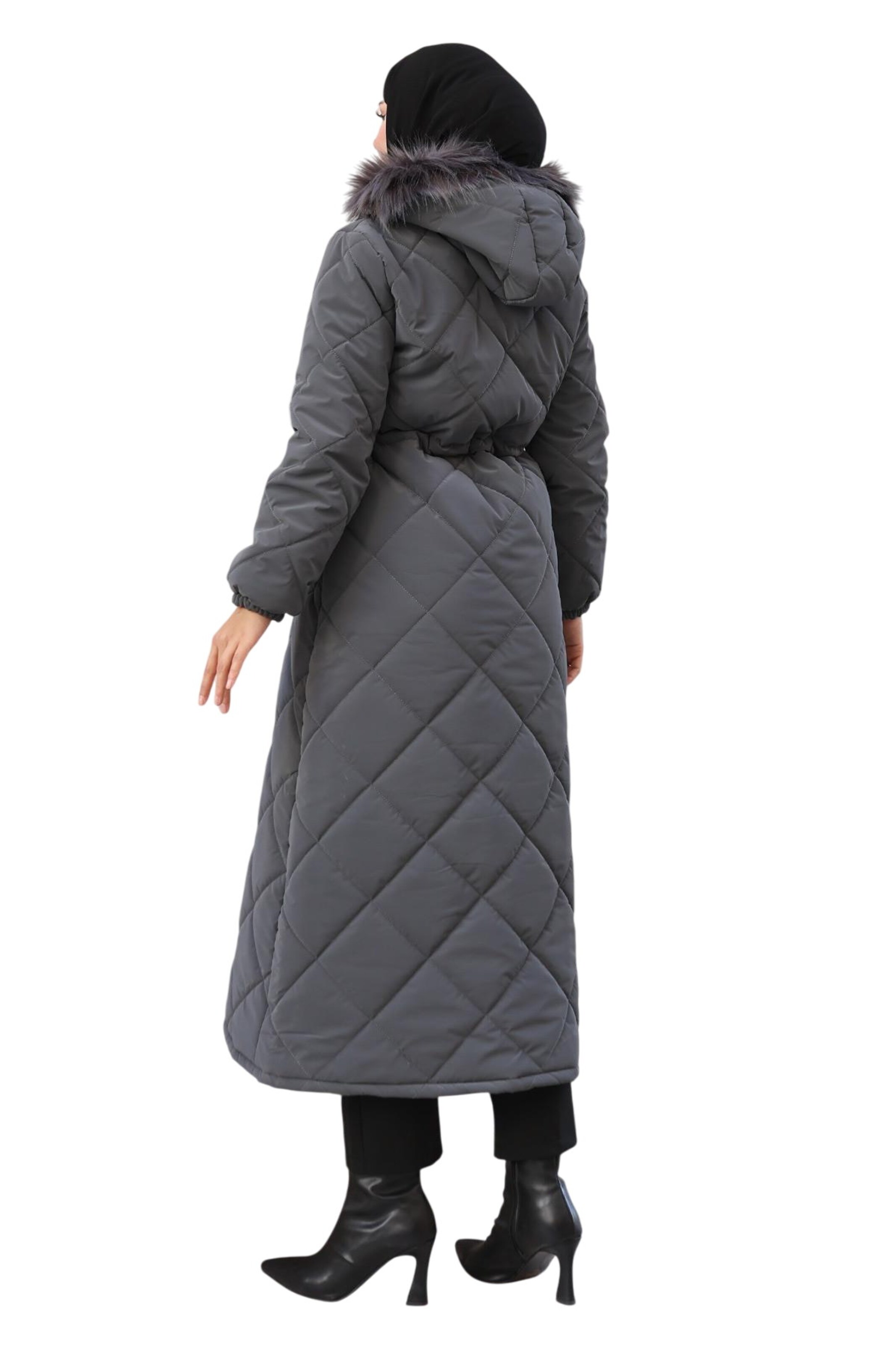 MODAMIHRAM Mantel in Grau