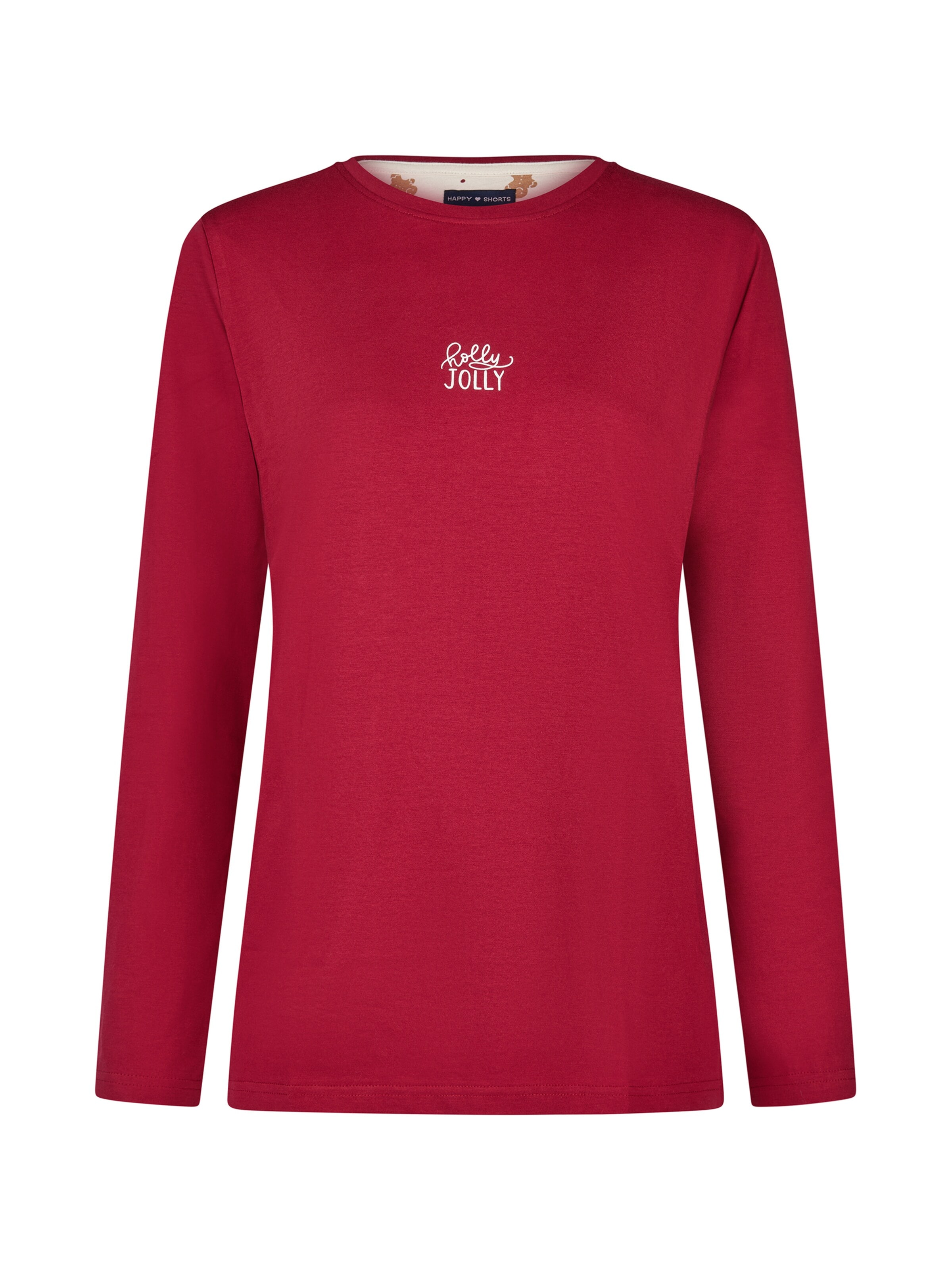 Happy Shorts Pyjama 'Christmas Giftbox' in Rood