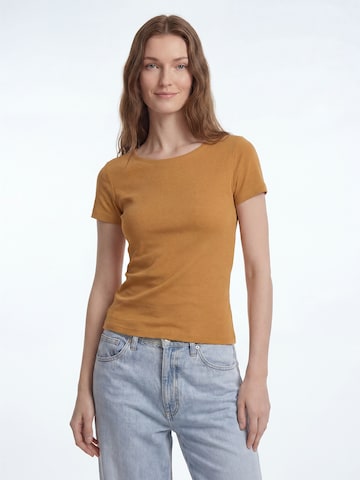 T-shirt SEASOND en jaune : devant