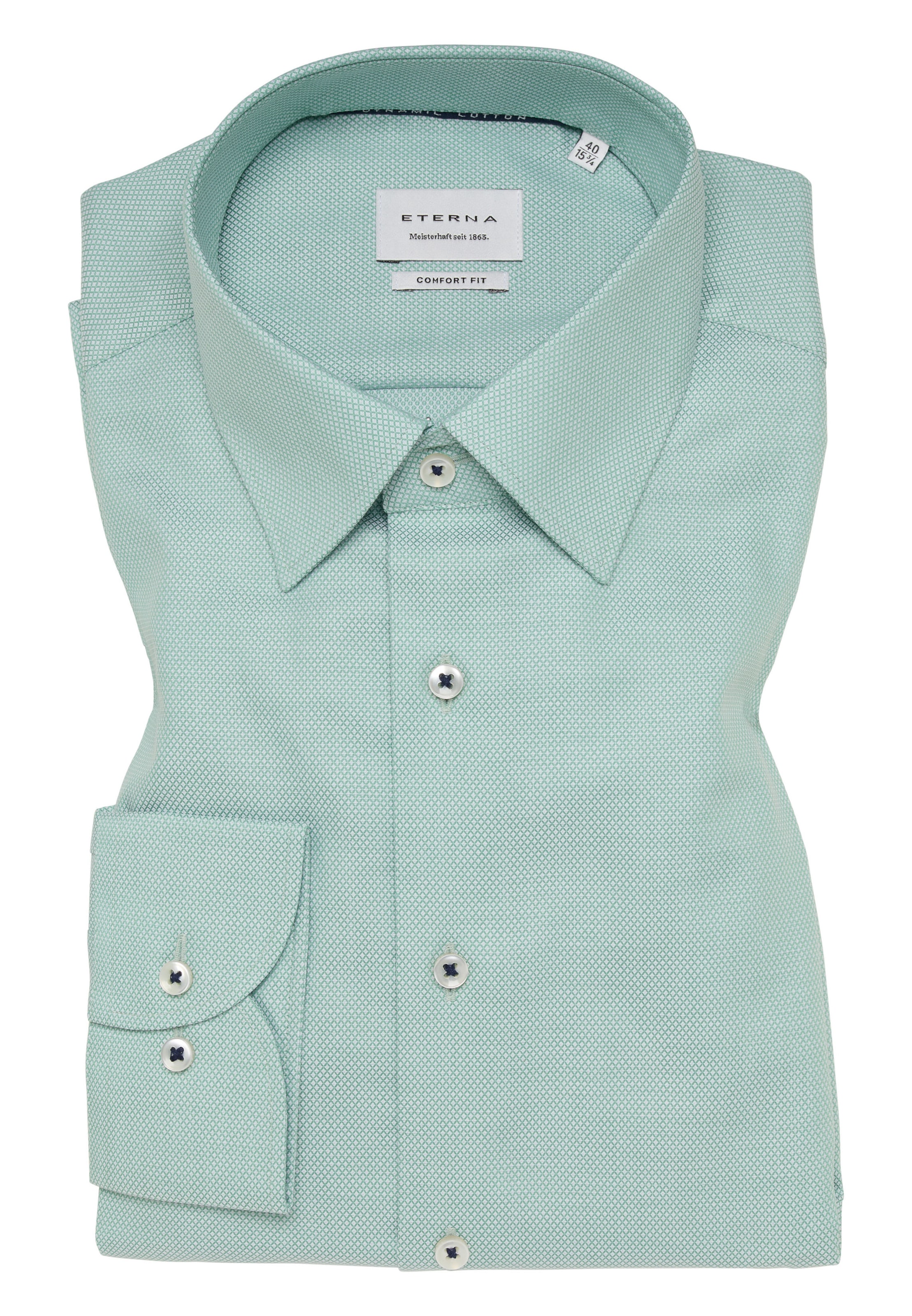 ETERNA Comfort fit Business shirt in Green