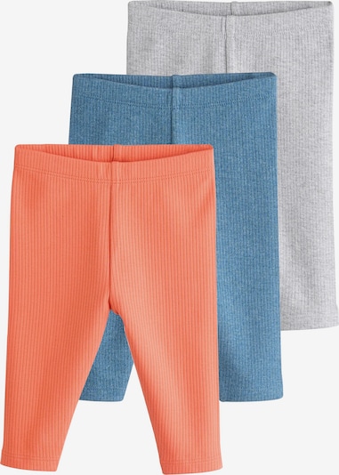 Next Legingi, krāsa - safīra / raibi pelēks / koraļļu, Preces skats