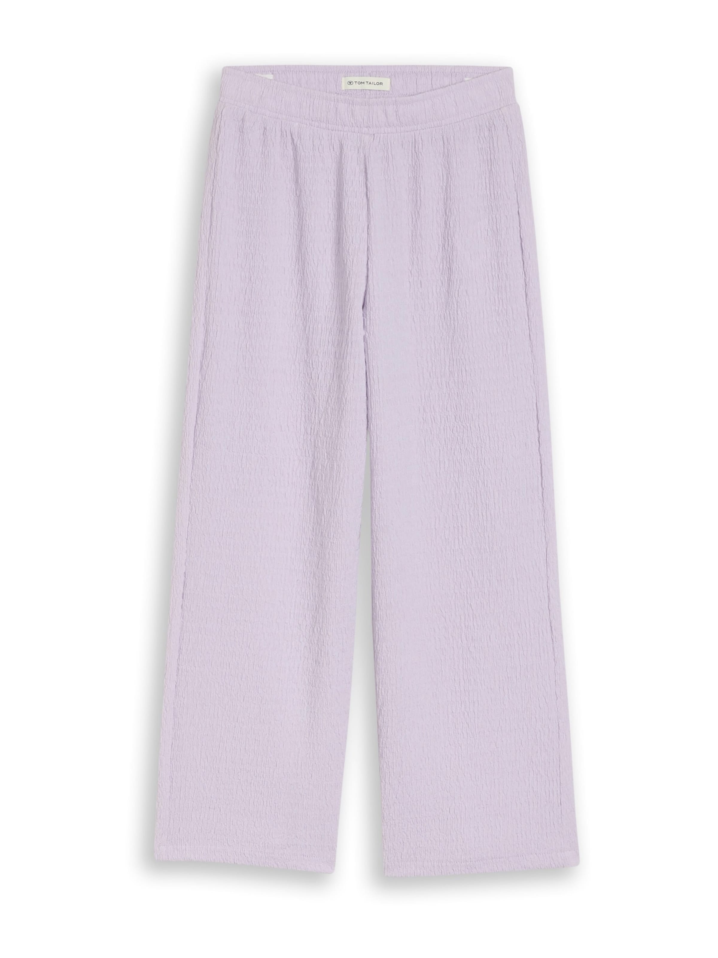 TOM TAILOR - Loosefit Pantalón en lila: frente