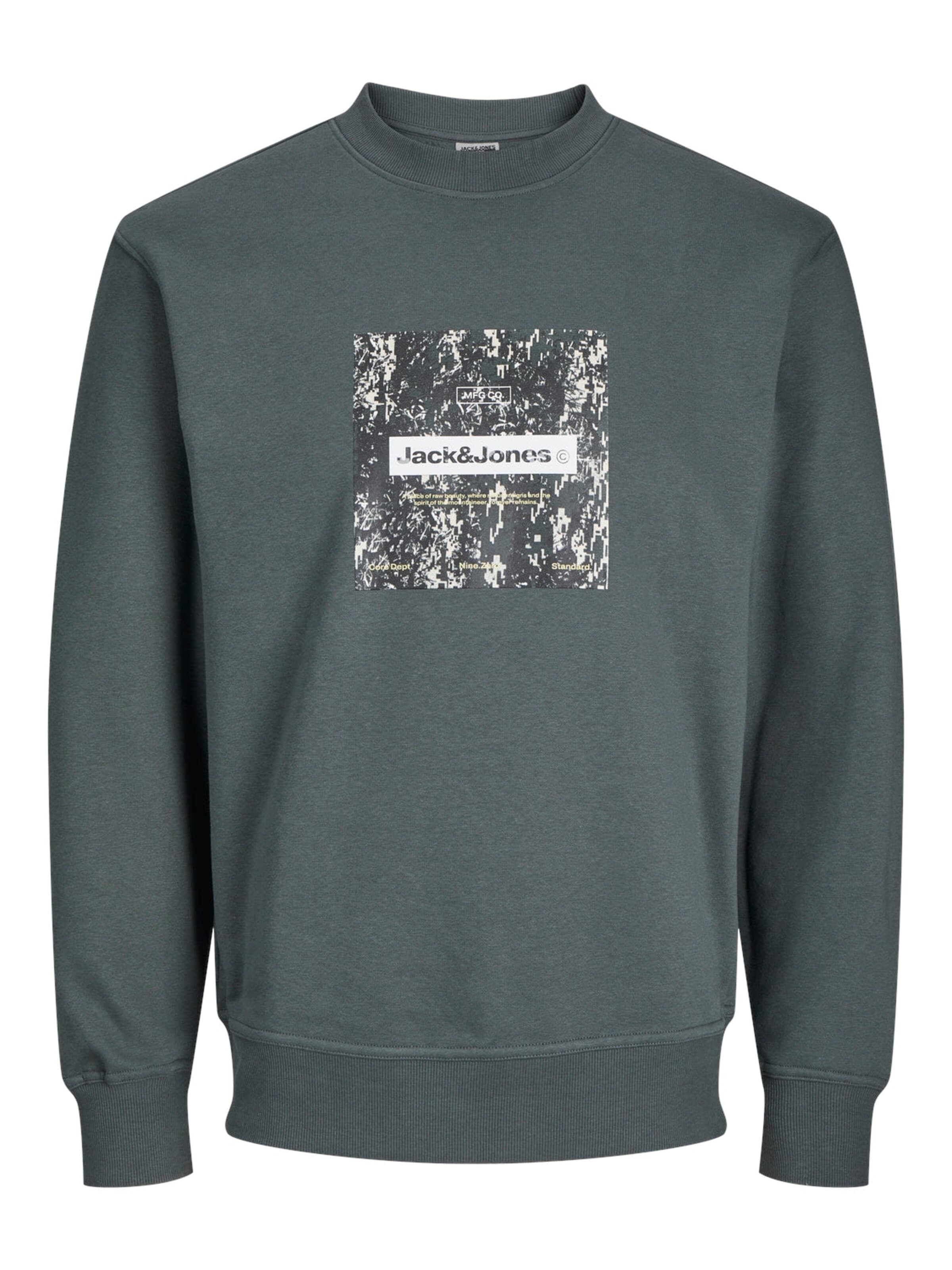 JACK & JONES Sweatshirt‌‌‌‌‌ in Grün: Vorderseite