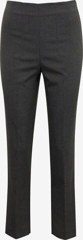 Orsay Slim fit Pleated Pants in Grey: front