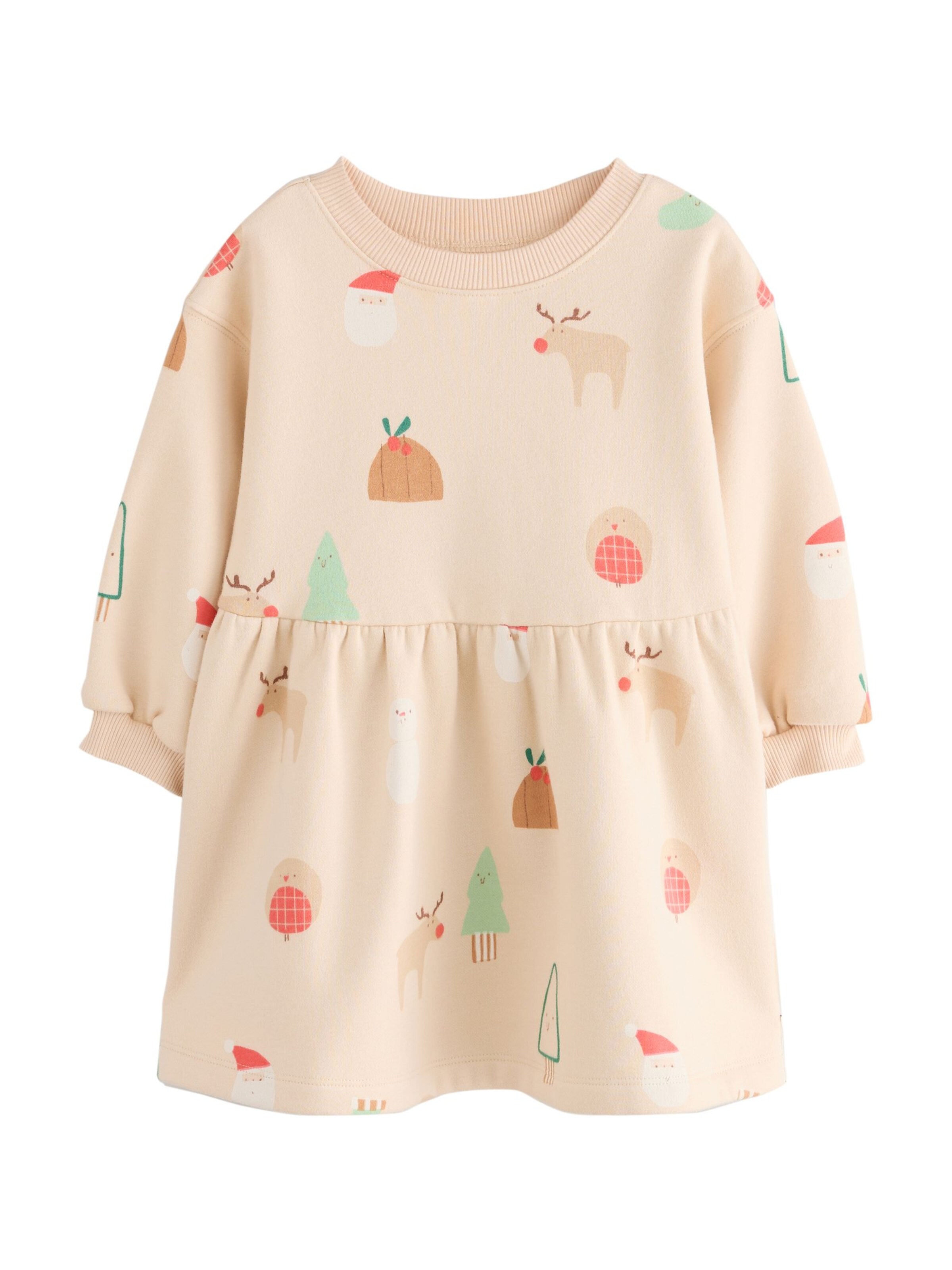 Next - Vestido en beige: frente