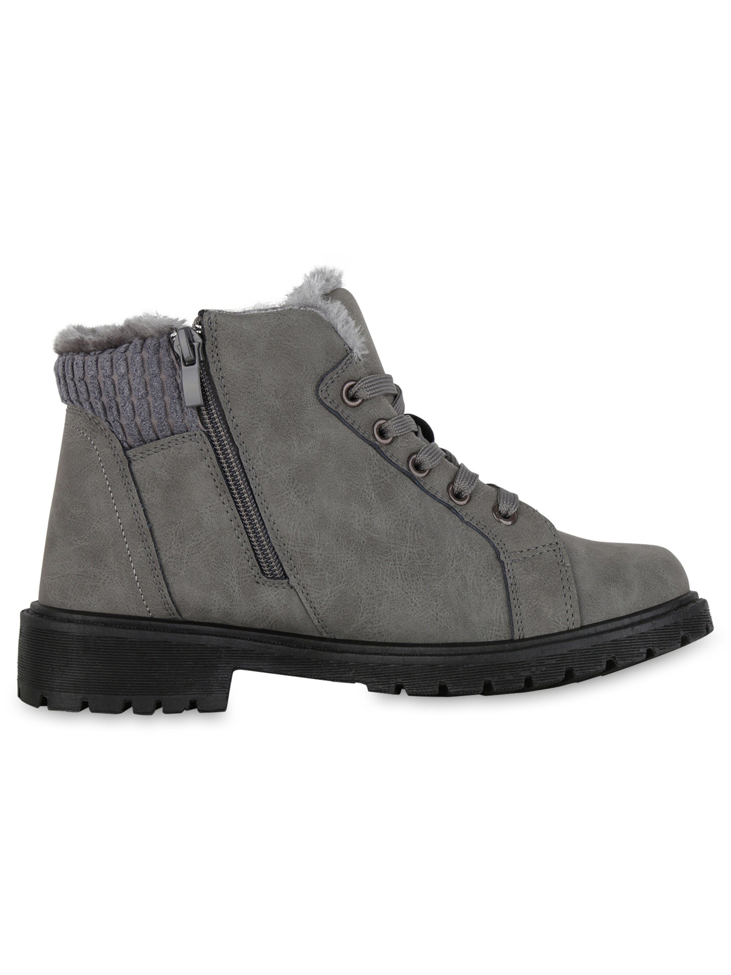 Stivaletto stringato ' Samantha ' di Van Hill in grigio