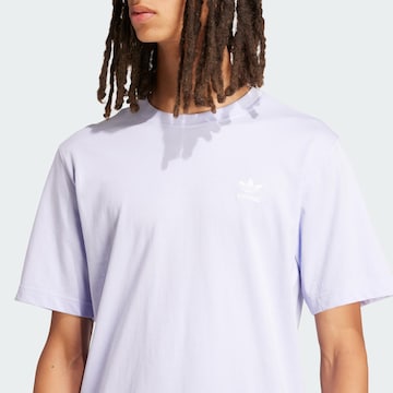 ADIDAS ORIGINALS T-shirt 'Trefoil Essentials' i lila