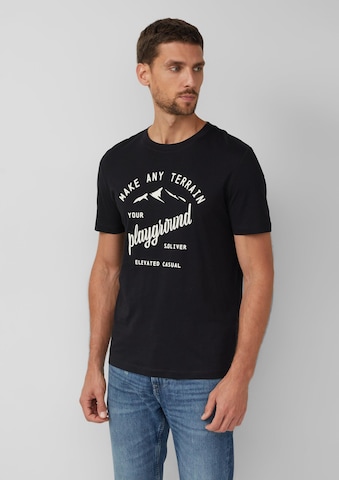 s.Oliver Tričko - Čierna: predná strana