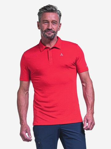 Schöffel - Camiseta funcional 'Vilan' en rojo: frente