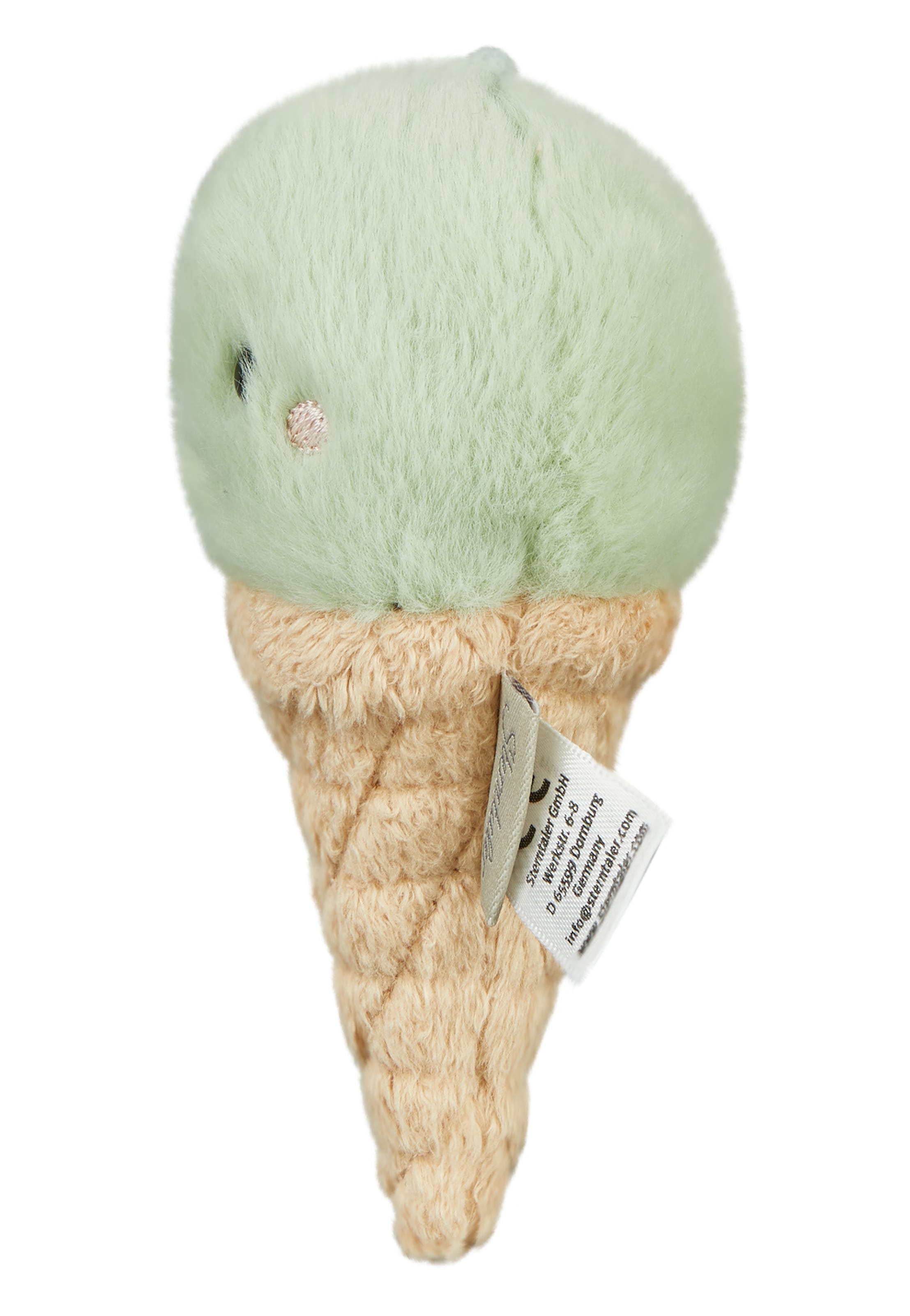 STERNTALER Kuscheltier 'Eiswaffel' in Grün
