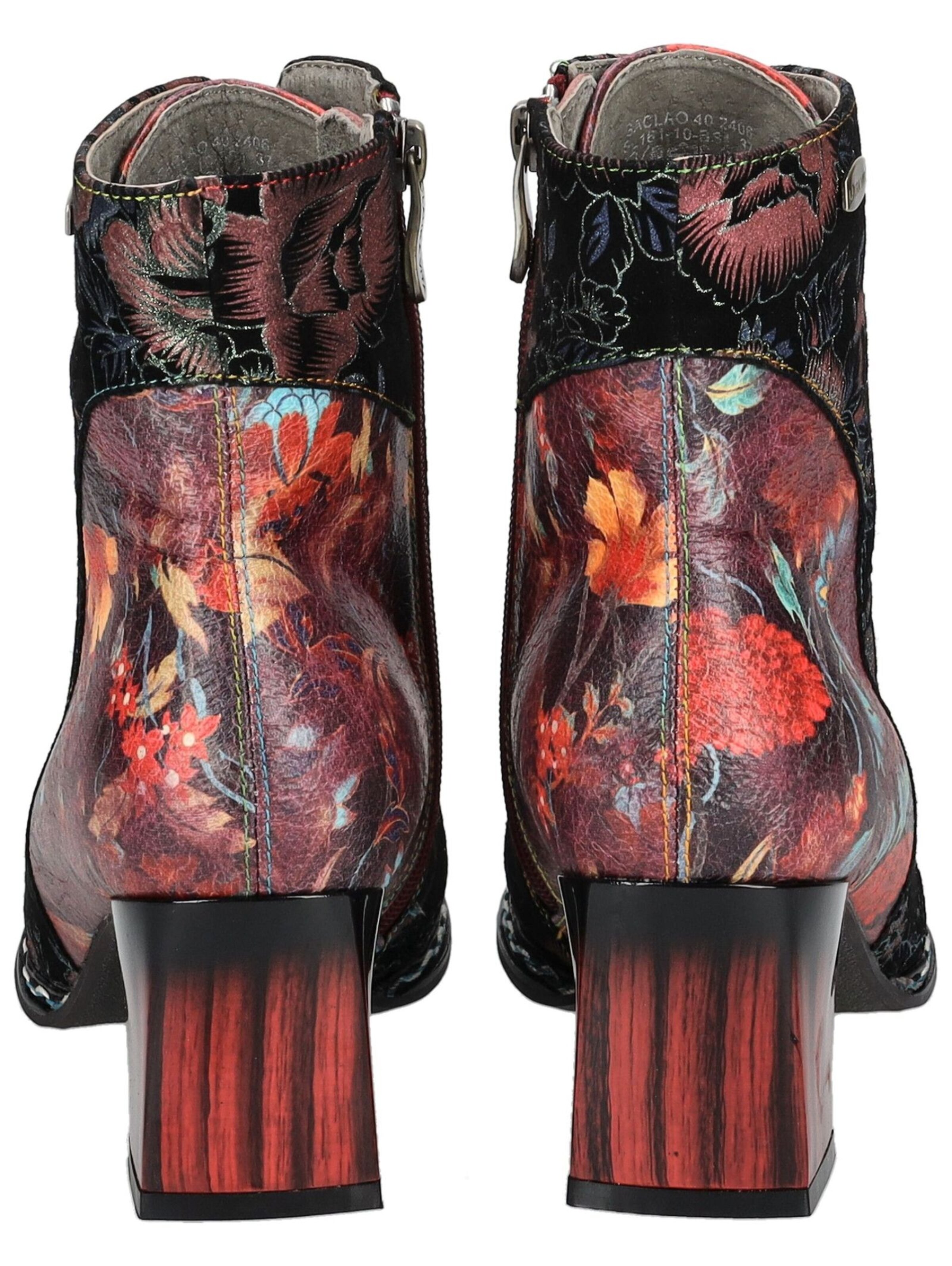 Laura Vita Lace-up bootie in Mixed colours