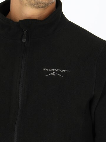 Veste en polaire fonctionnelle 'Tromsö' SWEDEMOUNT en noir