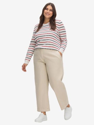 SHEEGO Loose fit Pants in Beige