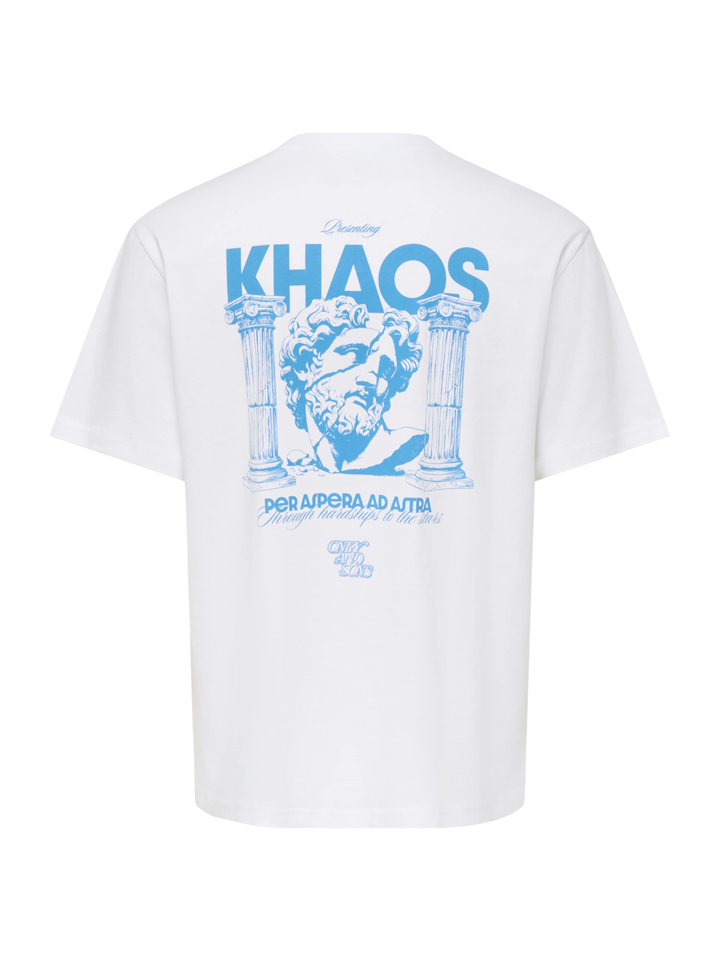 Only & Sons Shirt 'ONSZEUS' in White