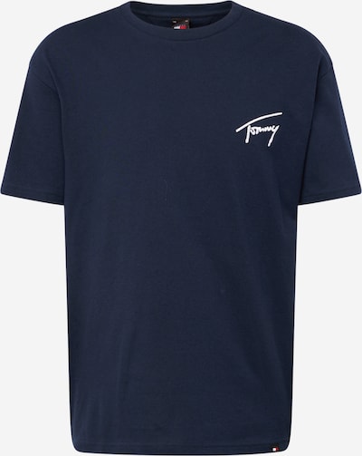 Tommy Jeans T-Shirt en bleu marine / blanc, Vue avec produit