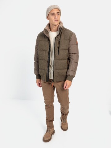 CAMEL ACTIVE Tapered Funktionshose in Braun