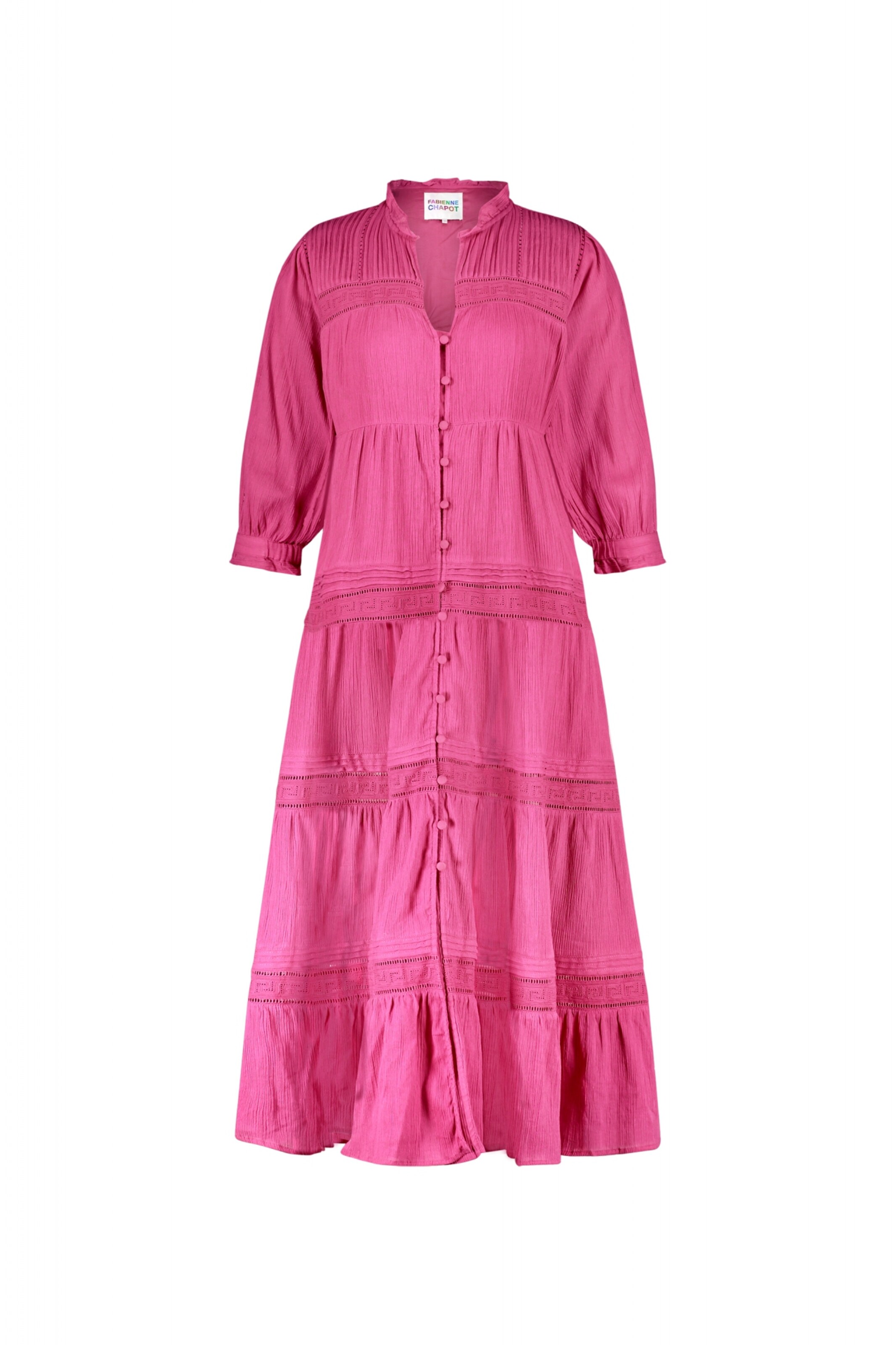 Fabienne Chapot Kleid in Pink: Vorderseite