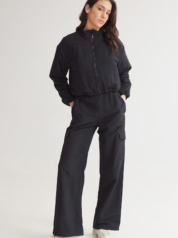 4TAILORS Voľný strih Kapsáče 'Dillon' - Čierna