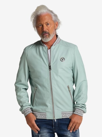 Carlo Colucci Between-Season Jacket 'Colton' in Blue: front