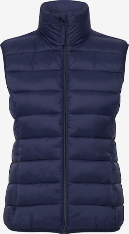 b.young Vest in Blue: front