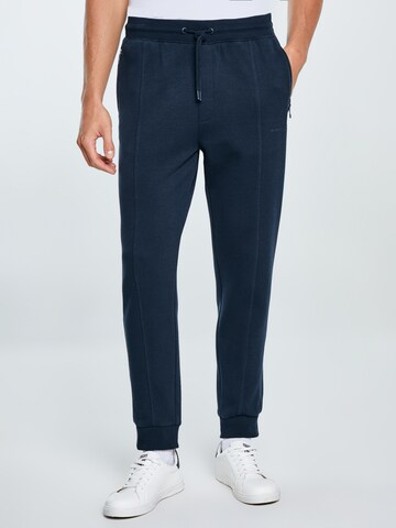 Effilé Pantalon 'WLADORP' BIG STAR en bleu : devant
