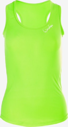 Sport top 'AET104' Winshape pe verde neon / alb, Vizualizare produs