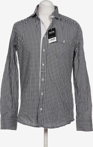 BOSS Button Up Shirt in M in Grey: front