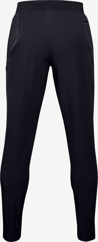 UNDER ARMOUR Tapered Sportbroek 'Unstoppable' in Zwart