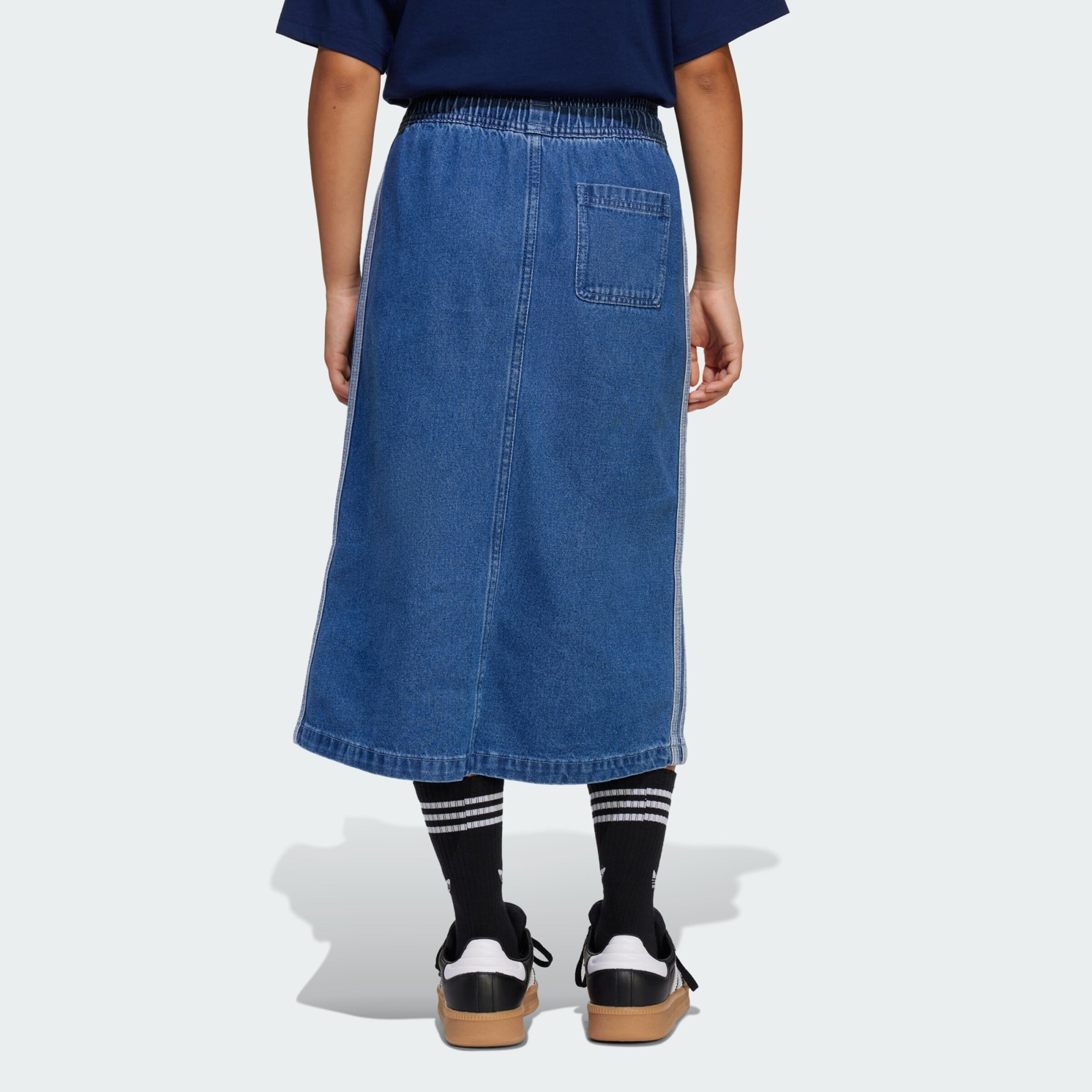 ADIDAS ORIGINALS Skirt 'Denim' in Blue Denim | ABOUT YOU