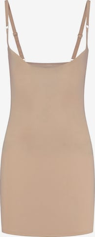 Robe gainante Bye Bra en beige : devant
