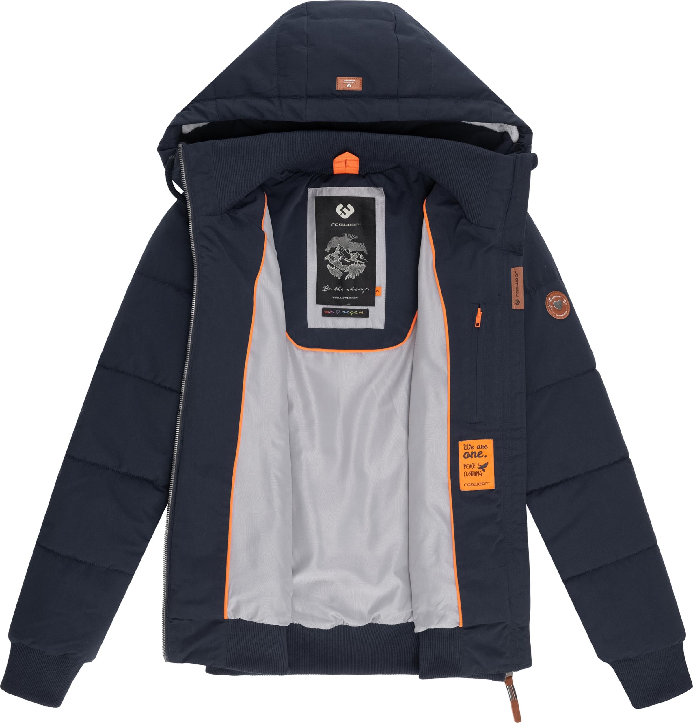 Ragwear Λειτουργικό μπουφάν 'Nuggys' σε μπλε