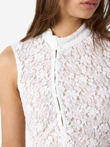 Noisy may - Blusa 'NMPeyton' en blanco
