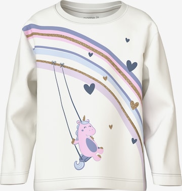 NAME IT Shirt 'NMFVALIANE' in White: front