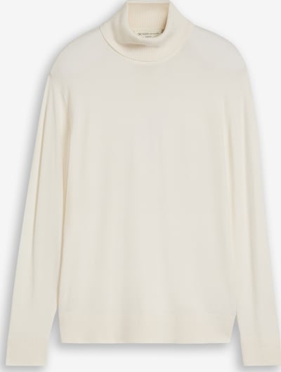 TOM TAILOR DENIM Pullover in S in weiß, Produktansicht