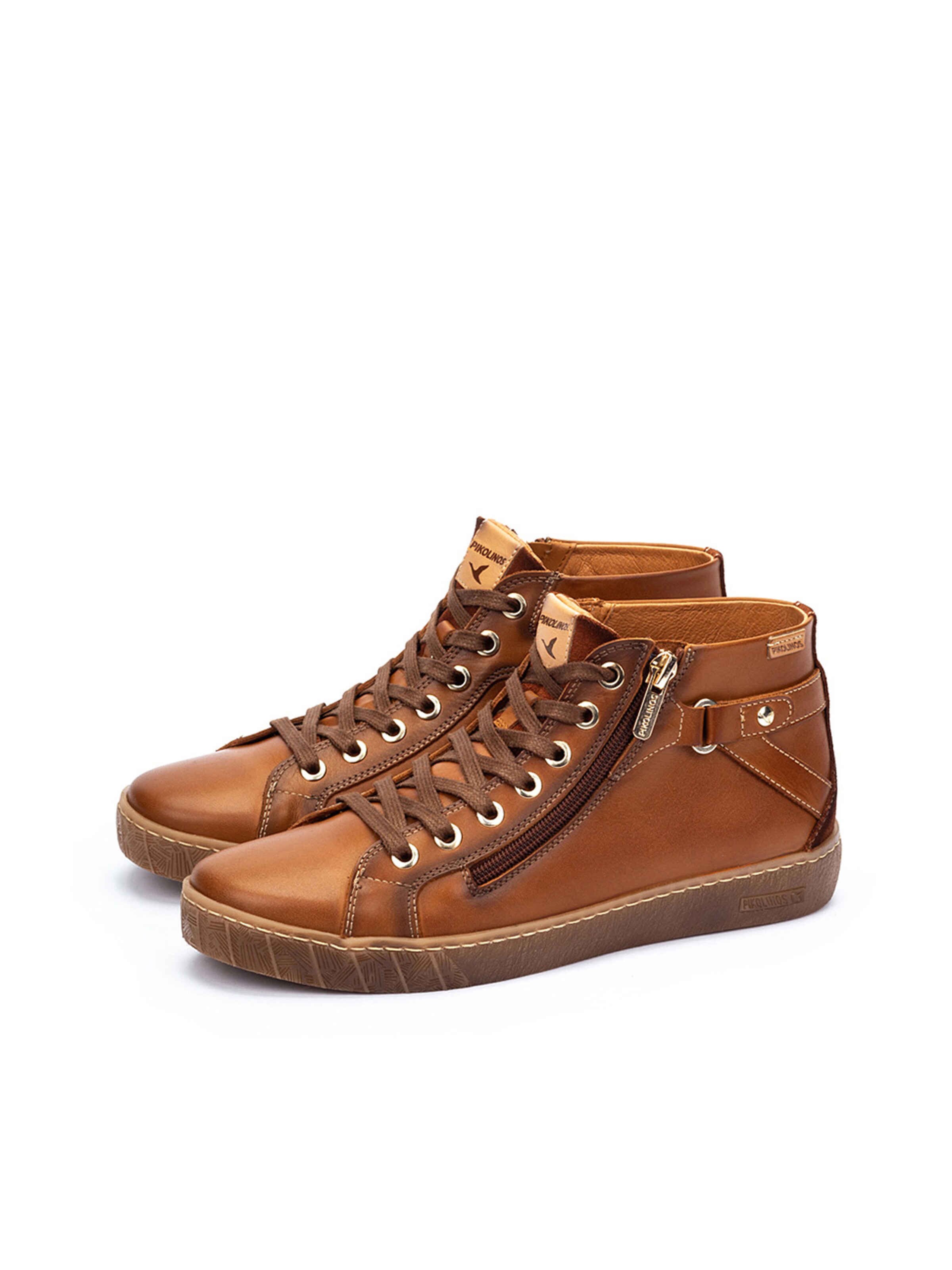 PIKOLINOS Sneakersy wysokie 'Lanzarote' w kolorze brązowy: przód