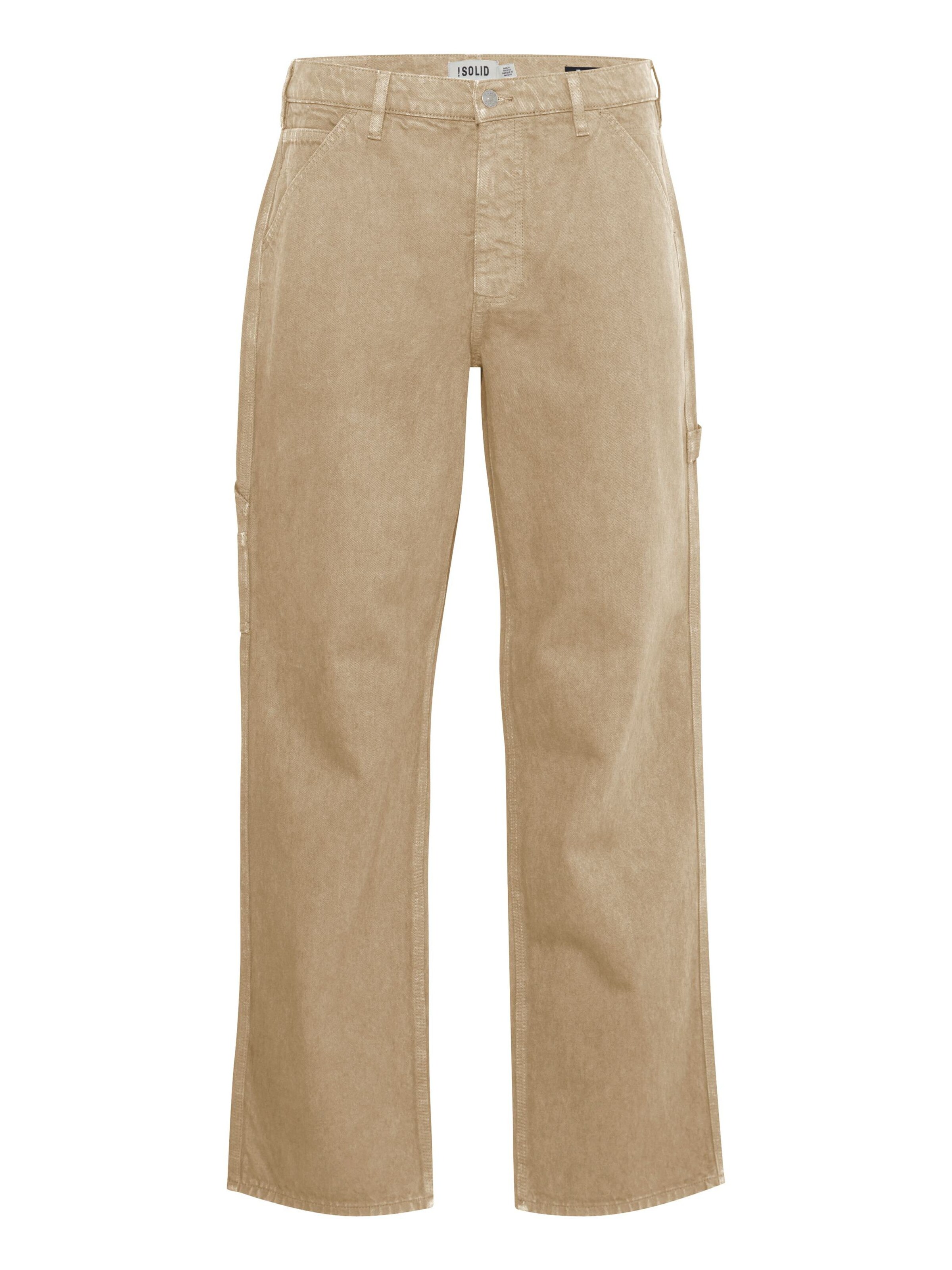 !Solid - Loosefit Vaquero 'SDTommy' en marrón: frente