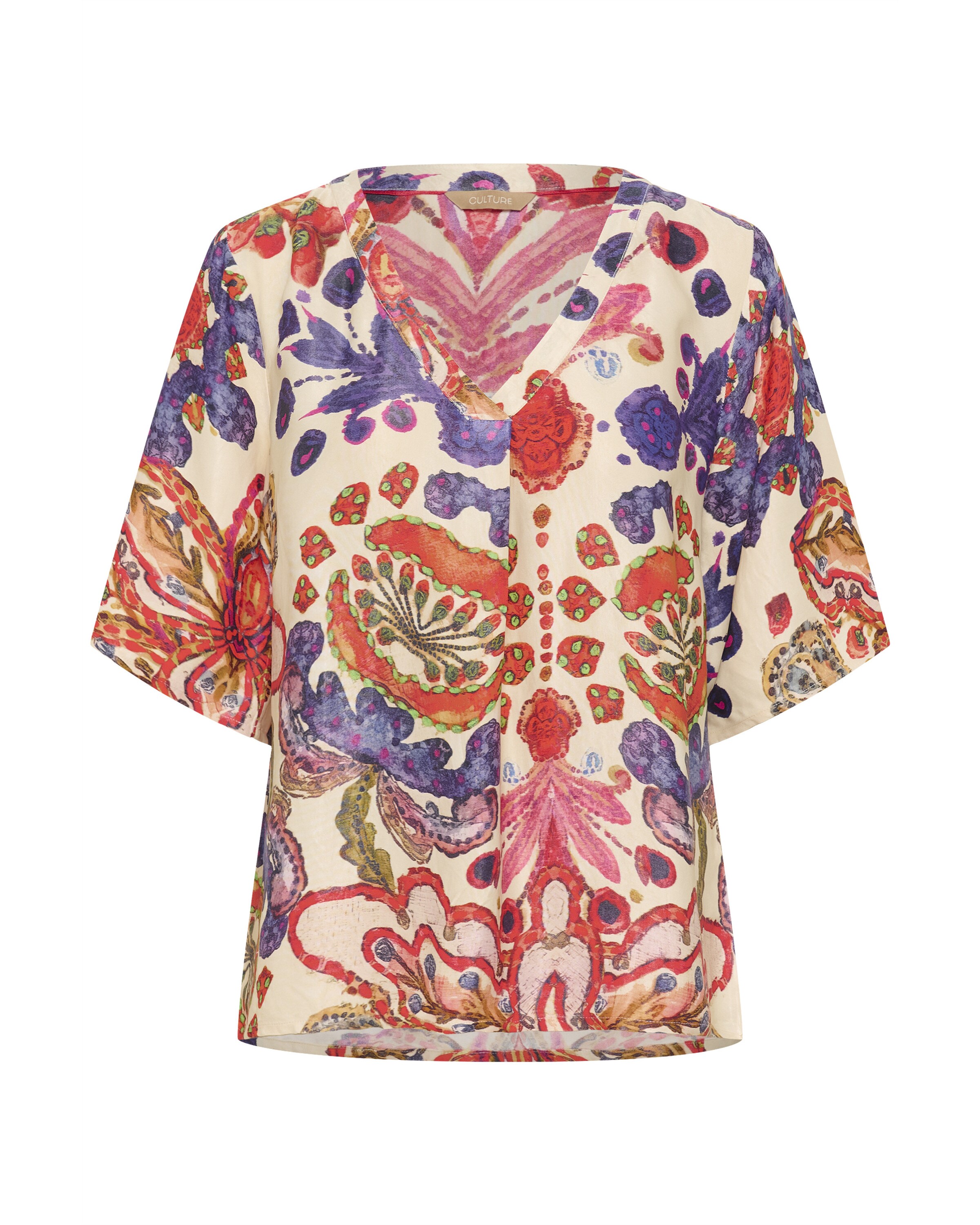 CULTURE Bluse in Mischfarben: Vorderseite