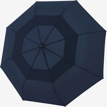 Doppler Regenschirm in Blau: predná strana