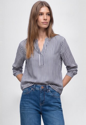 STREET ONE Blouse in Blue: front