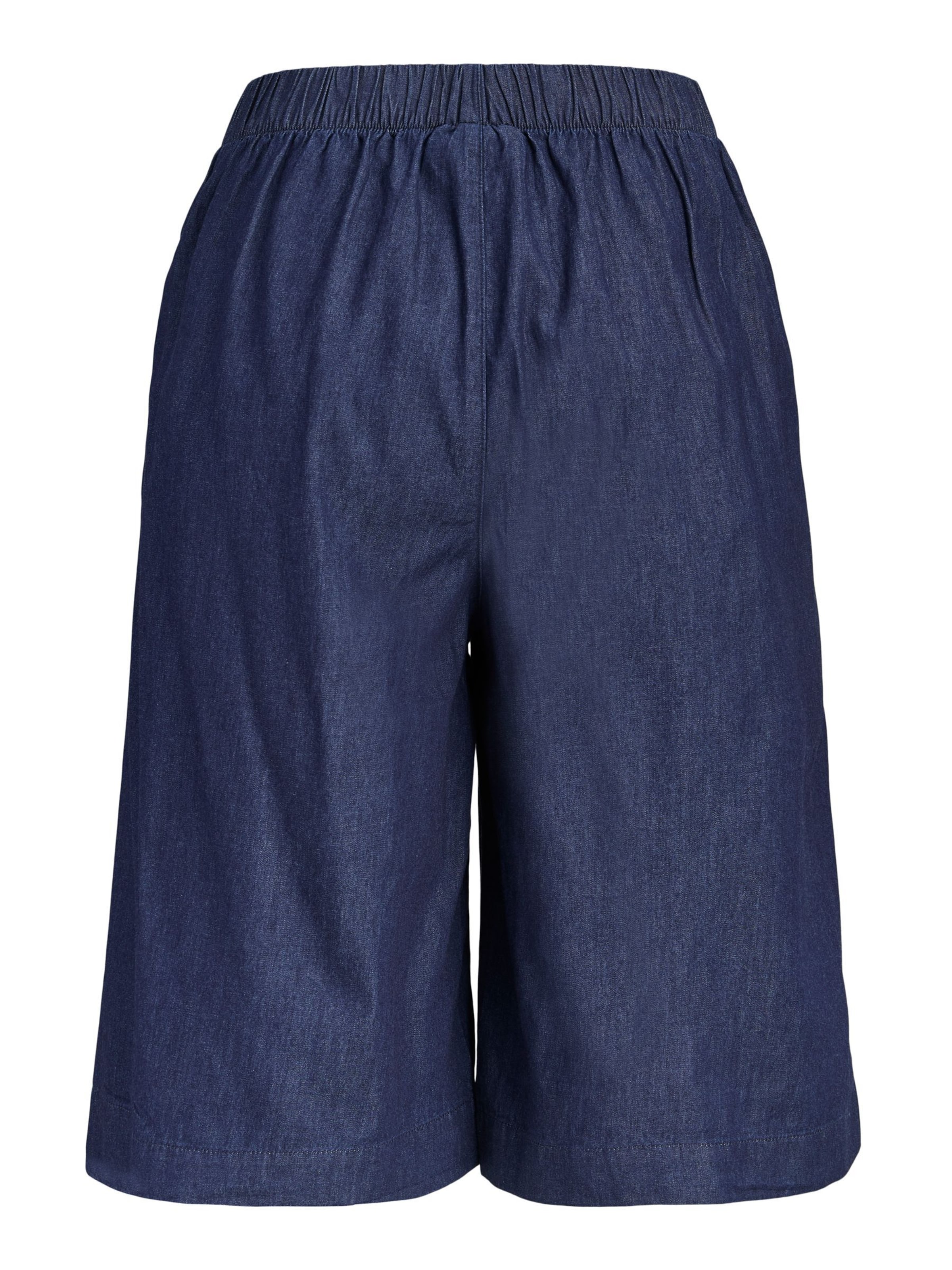 JJXX - Pierna ancha Pantalón vaquero plisado 'JXDEbby' en azul