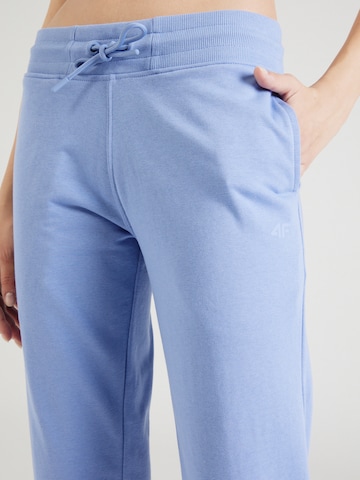 4F - Tapered Pantalón deportivo 'CAS' en azul