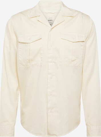 Redefined Rebel Regular fit Overhemd 'Michael' in Wit: voorkant