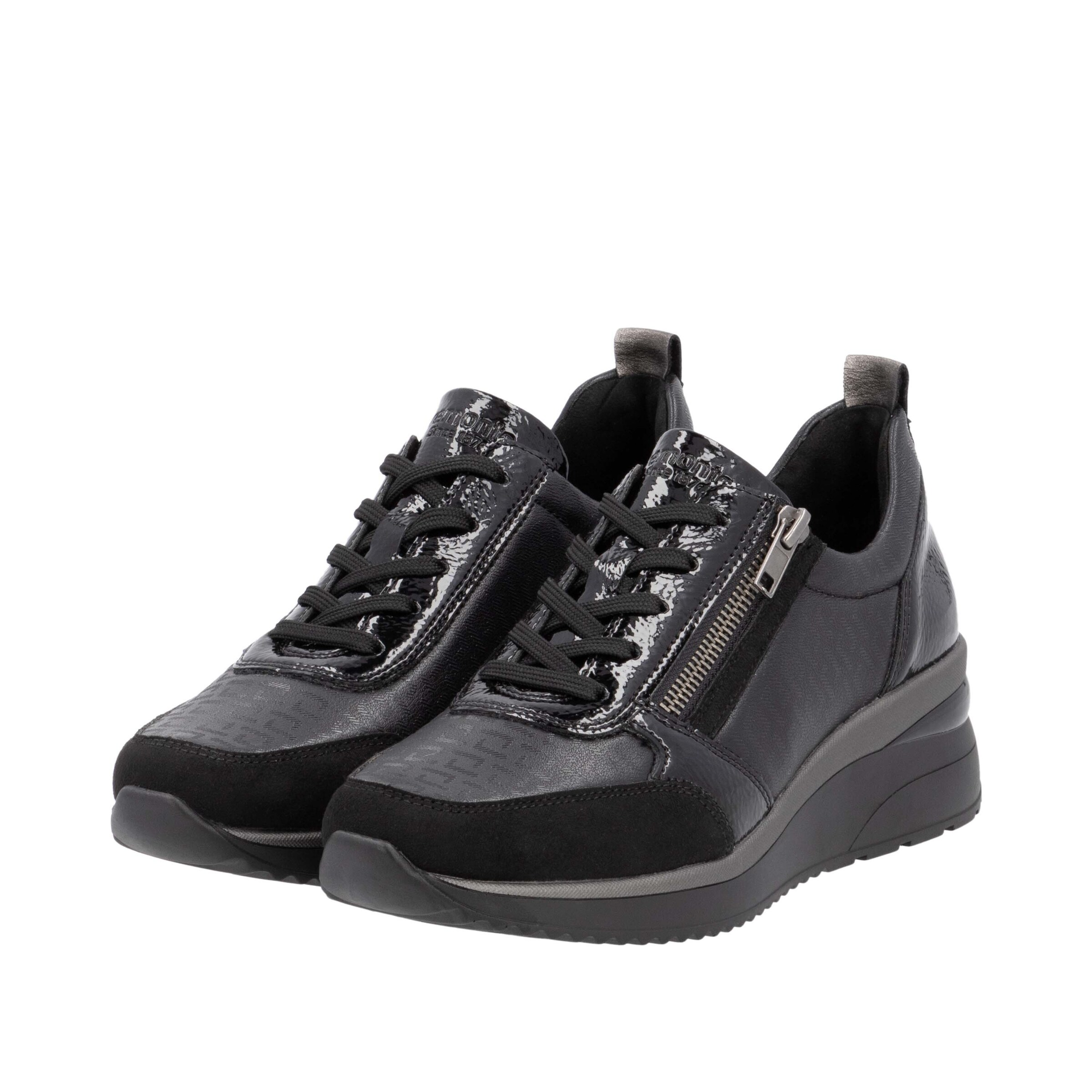 Baskets basses REMONTE en noir