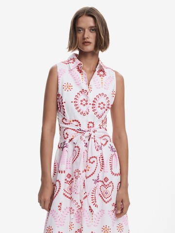 Desigual Shirt dress in White