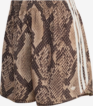 Pantalon 'STN' ADIDAS ORIGINALS en beige : devant