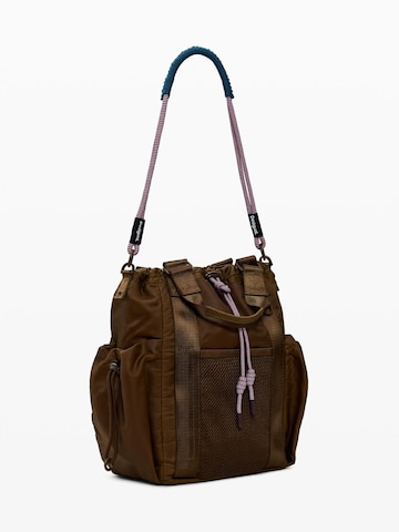 Desigual Rugzak in Bruin: voorkant